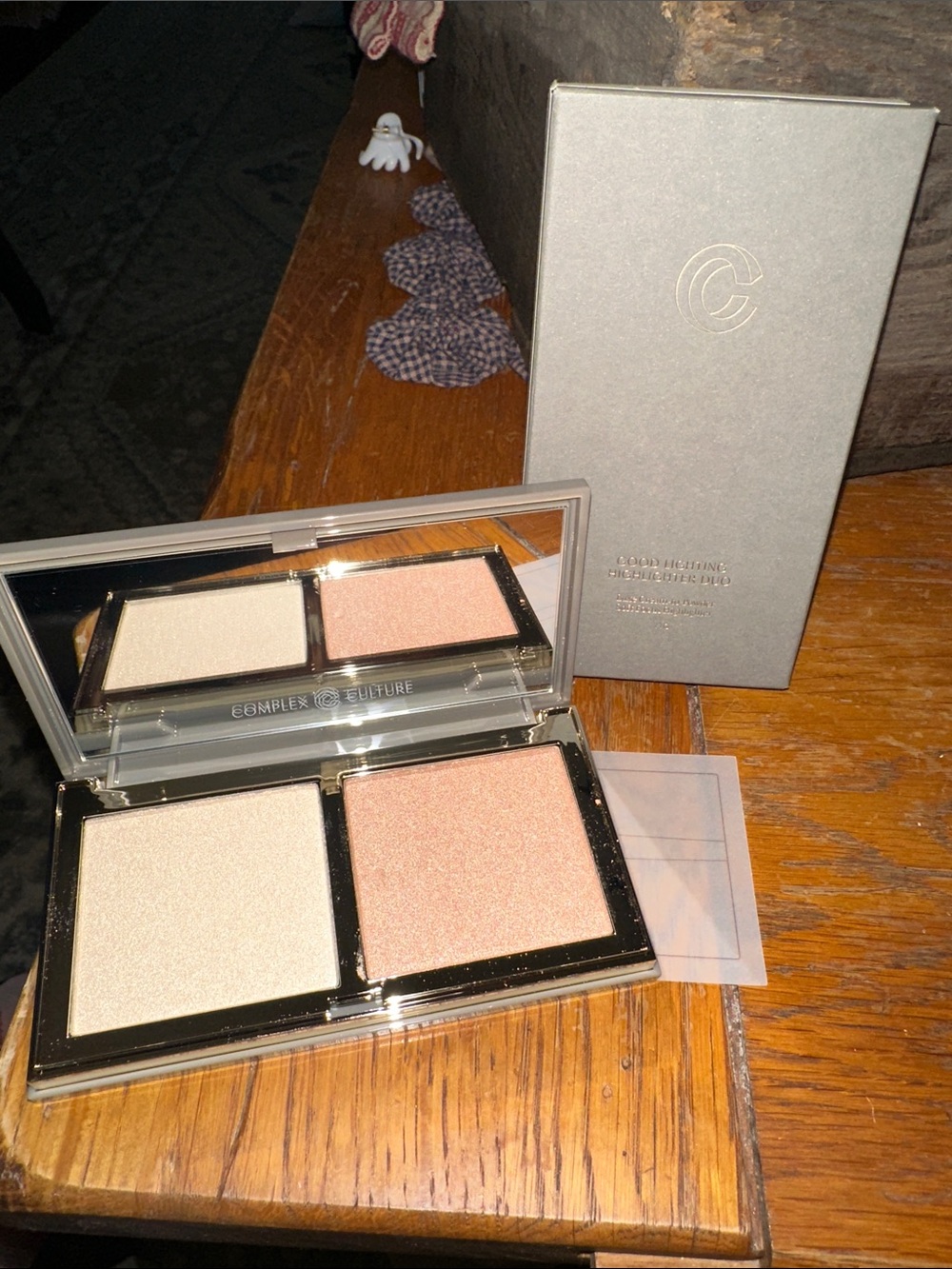 Complex Culture Luminous Highlight Duo — Pink & Cream Glow